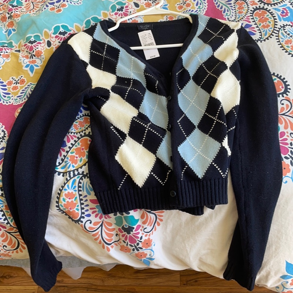 brand new w tags brandy knit cardigan sweater